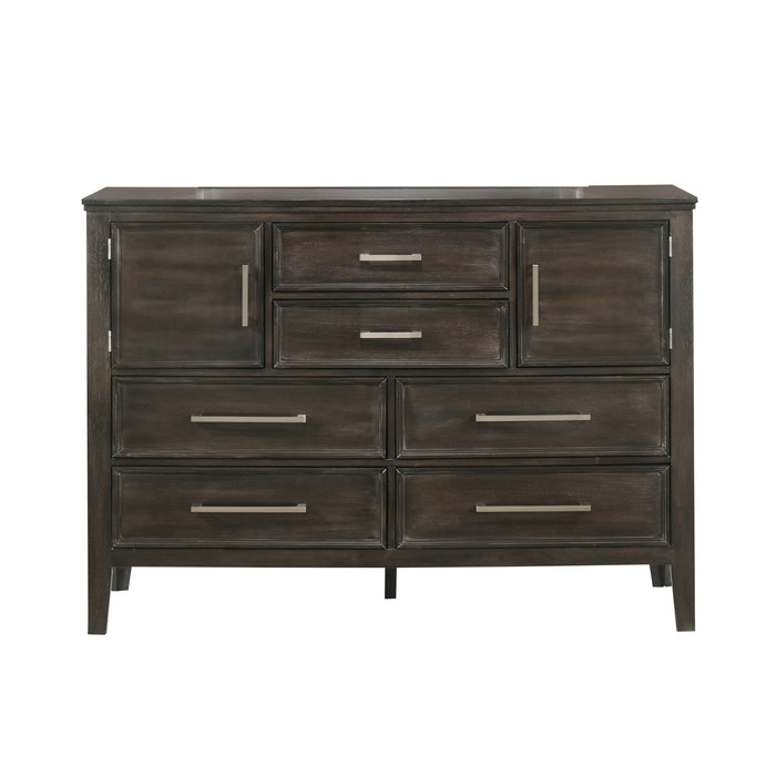 Andover 60" Dresser W/Doors-Nutmeg