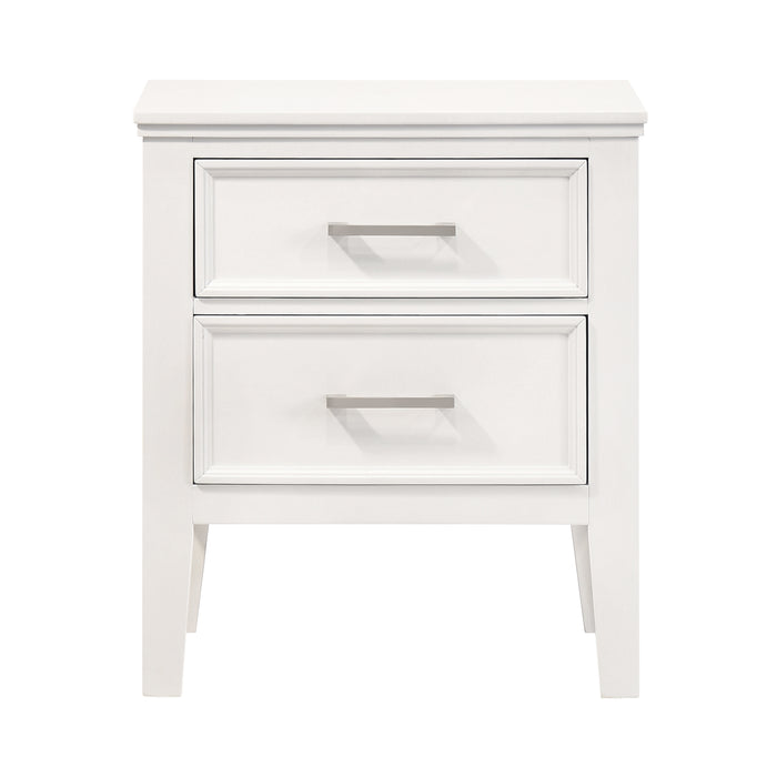 Andover Nightstand-White