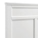 Andover 3/3 T Headboard, Footboard & Slats-White