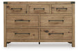 Ridgester Dresser - Big's Furniture (NV) - Multi Location