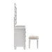 Valentino Dressing Table Mirror (Bulbs Not Included)-White
