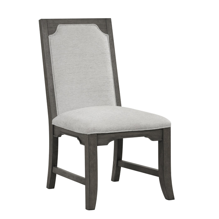 Lisbon Dining Side Chair (2 Per Carton)-Gray