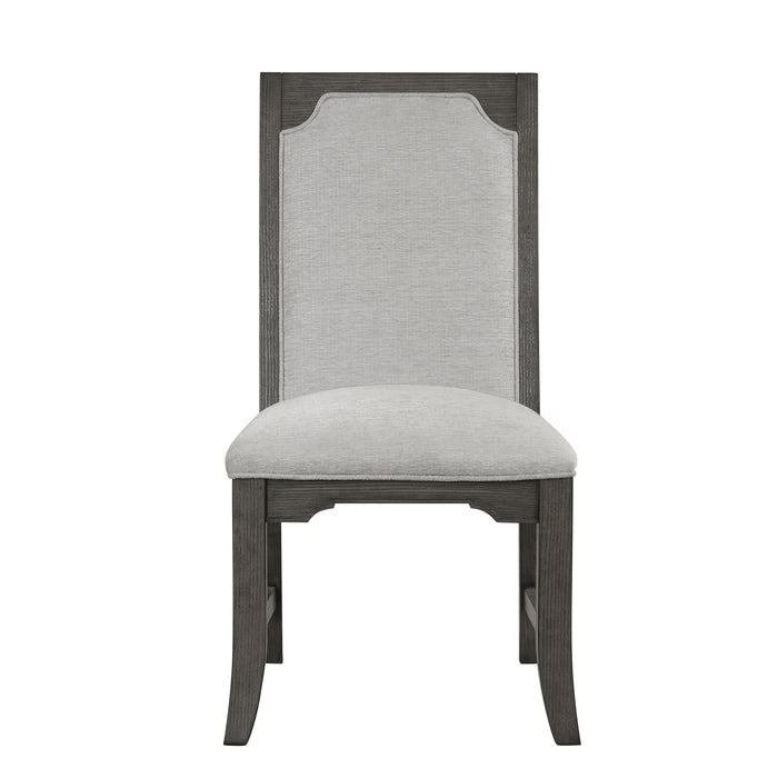 Lisbon Dining Side Chair (2 Per Carton)-Gray