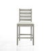 Pascal Ladderback Counter Chair (2 Per Carton)-Driftwood