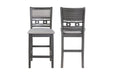 Gia Counter Chairs (2/Ctn)-Gray
