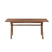Thea 70" Rectangular Dining Table-Walnut