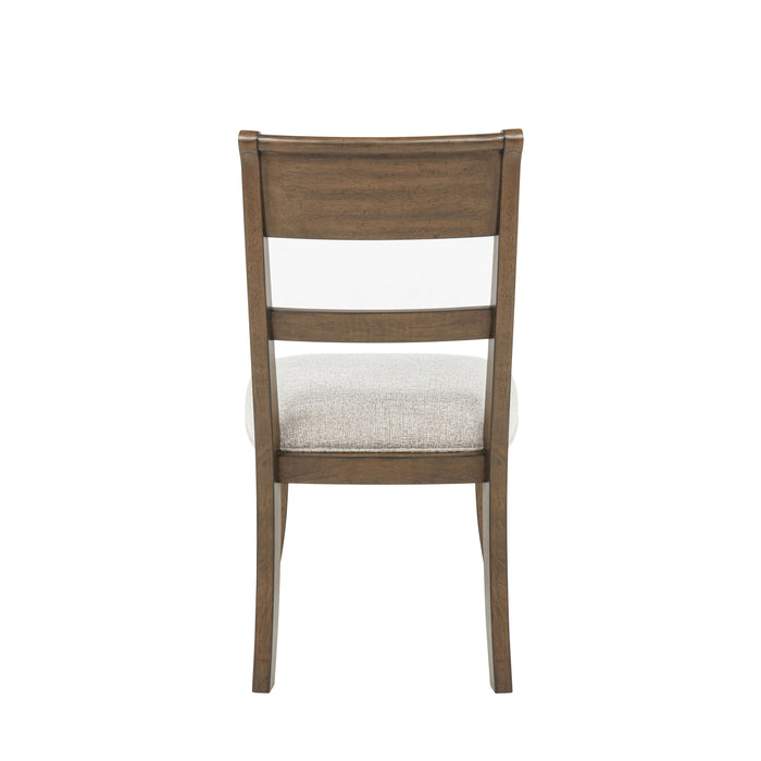 Mariana Wood Back Side Chair (2 Per Carton)-Vintage Mocha