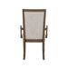 Mariana Upholstered Arm Chair (2 Per Carton)-Vintage Mocha