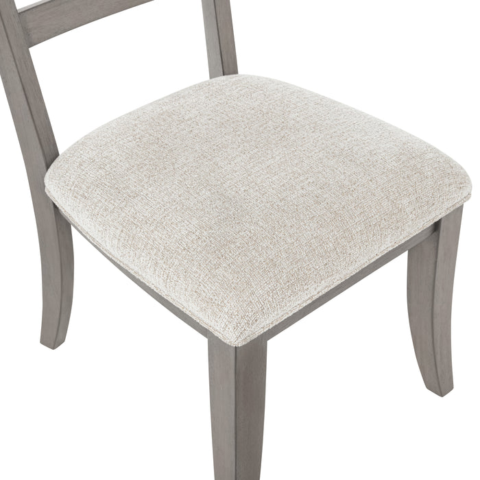 Mariana Wood Back Side Chair (2 Per Carton)-Vintage Cr‚àö√Äme