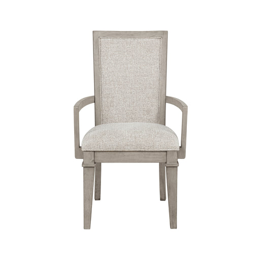 Mariana Upholstered Arm Chair (2 Per Carton)-Vintage Creme