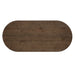 Kody Oval Dining Table Base-Dk Walnut