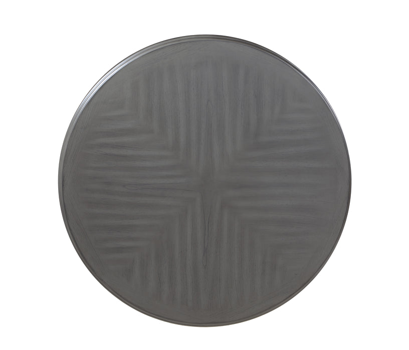 Amy 5 Pc 47" Round Dining Set-Gray