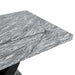 Lyra Dining Table Top And Base Bottom Marble