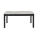 Celeste 64" Dining Table-Espresso/Faux Marble