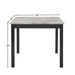 Celeste 5Pc 42" Marble Finish Counter Table & 4 Chairs-Black