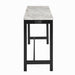 Celeste Theater Bar Table W/ 3 Stools-Blue