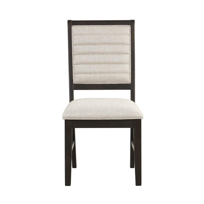 Plateau Side Chair (2 Per Carton)-Rustic Espresso