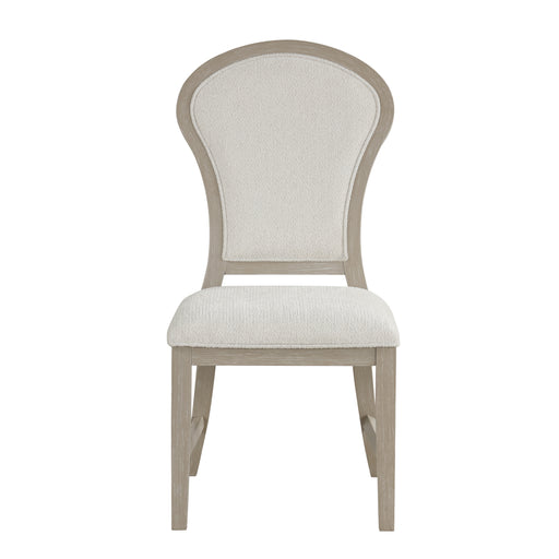 Gwendolyn Dining Side Chair (2 Per Carton)-Cerused Taupe