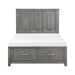 Garretson Full Platform Bed with Footboard Storage image
