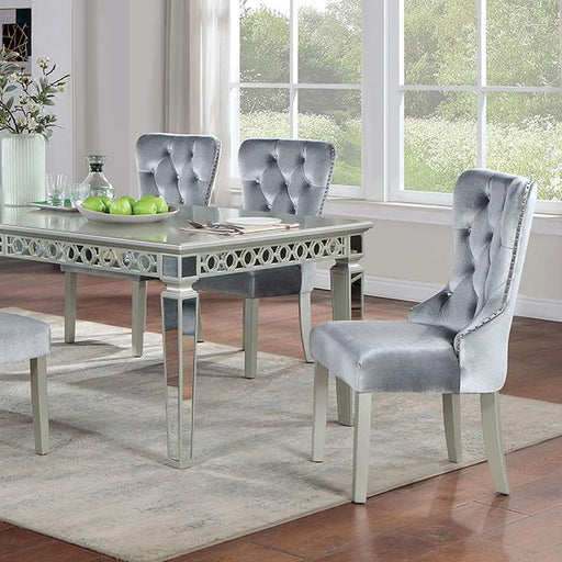 ADALIA Dining Table, Silver - Big's Furniture (NV) - Multi Location