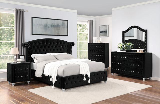Zohar Bed Black & Pink - Big's Furniture (NV) - Multi Location