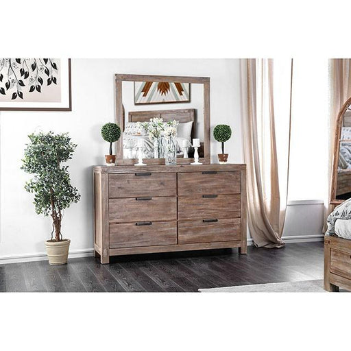 Wynton Weathered Light Oak Dresser - Big's Furniture (NV) - Multi Location