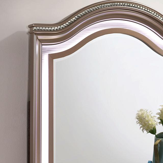 ALLIE Mirror Beige & Rose Gold - Big's Furniture (NV) - Multi Location