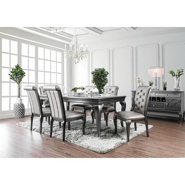 Amina Gray Dining Table - Big's Furniture (NV) - Multi Location