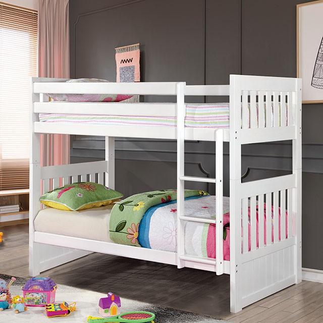 Canberra Twin/Twin Bunk Bed - Big's Furniture (NV) - Multi Location