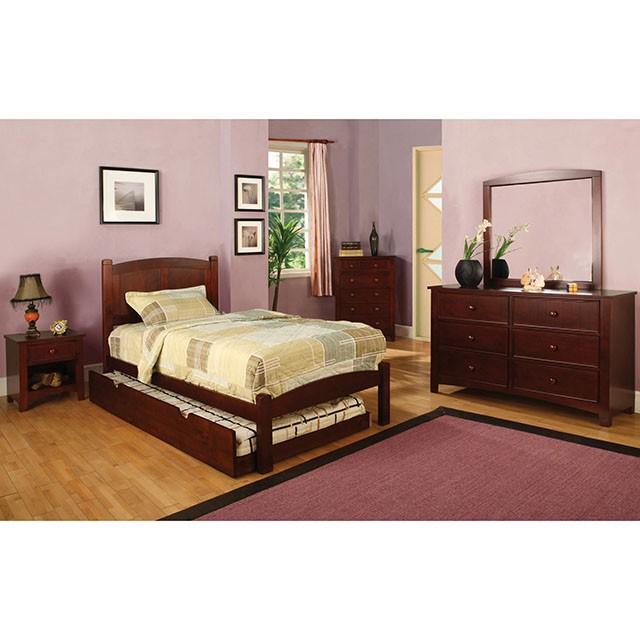 Cara Cherry Night Stand - Big's Furniture (NV) - Multi Location