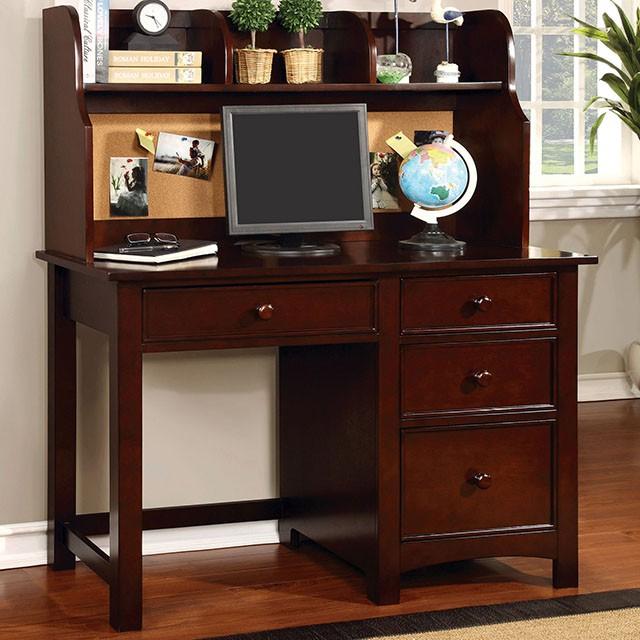Omnus Cherry Desk - Big's Furniture (NV) - Multi Location