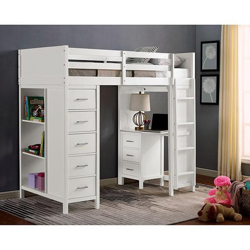 CASSIDY Twin Loft Bed w/ Drawers - Big's Furniture (NV) - Multi Location