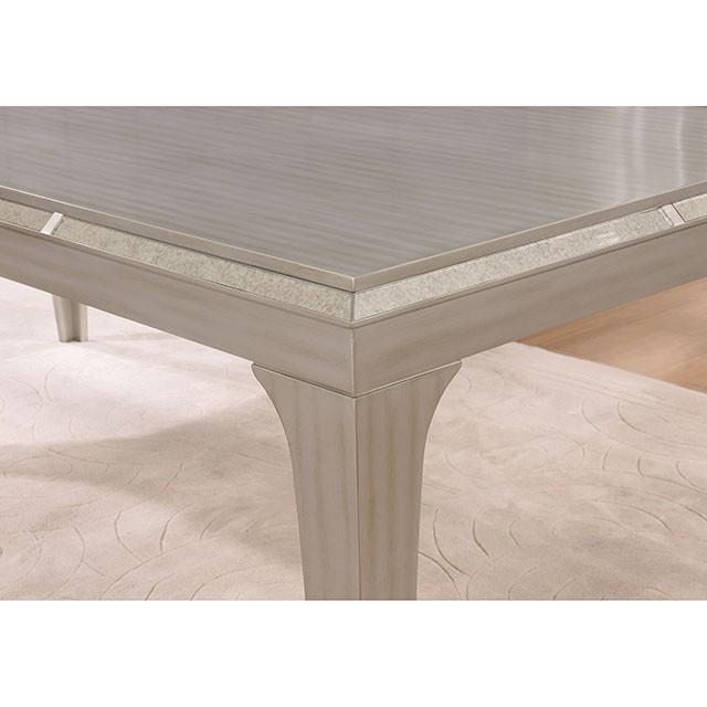 DIOCLES Silver/Gray Dining Table - Big's Furniture (NV) - Multi Location