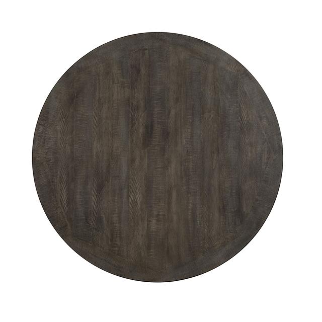 AULETTA Round Dining Table, Gray - Big's Furniture (NV) - Multi Location