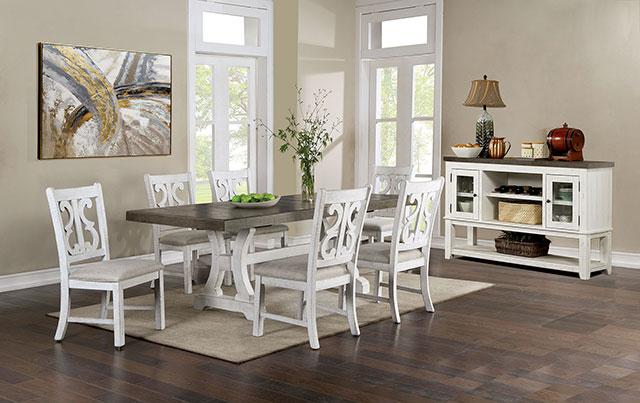 AULETTA Dining Table, Gray - Big's Furniture (NV) - Multi Location