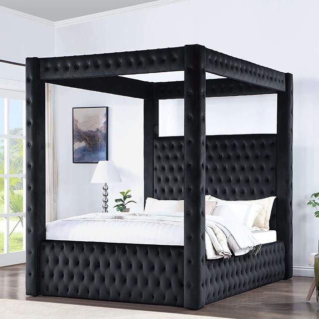 Etherea Bed Gray & Black - Big's Furniture (NV) - Multi Location