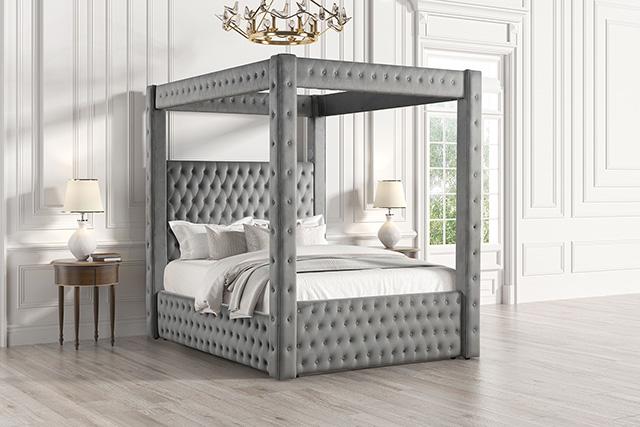 Etherea Bed Gray & Black - Big's Furniture (NV) - Multi Location