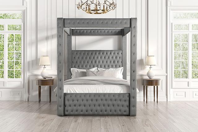 Etherea Bed Gray & Black - Big's Furniture (NV) - Multi Location