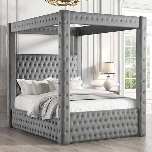 Etherea Bed Gray & Black - Big's Furniture (NV) - Multi Location