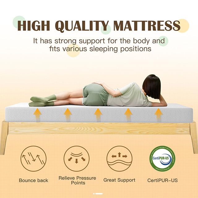 Forsythia 8" Queen Green Tea Gel Memory Foam - Big's Furniture (NV) - Multi Location