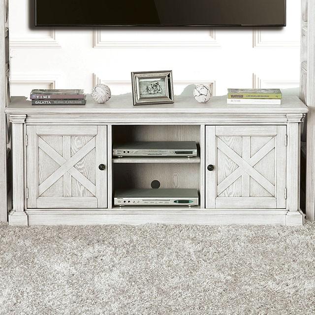 Georgia Antique White 60" TV Stand - Big's Furniture (NV) - Multi Location