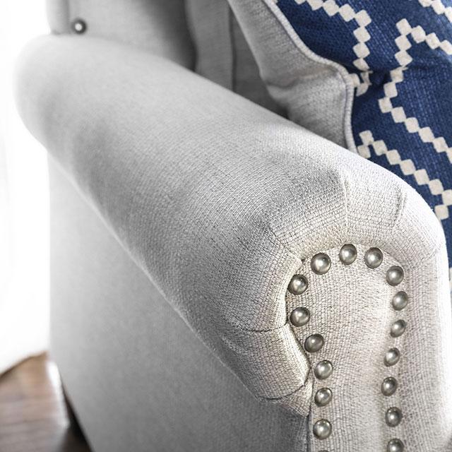 Giovanni Beige/Blue Sofa - Big's Furniture (NV) - Multi Location