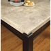 GLADSTONE I Dark Walnut/Ivory Dining Table - Big's Furniture (NV) - Multi Location