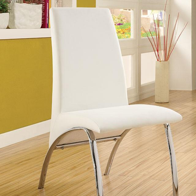 Glenview White Side Chair - Big's Furniture (NV) - Multi Location