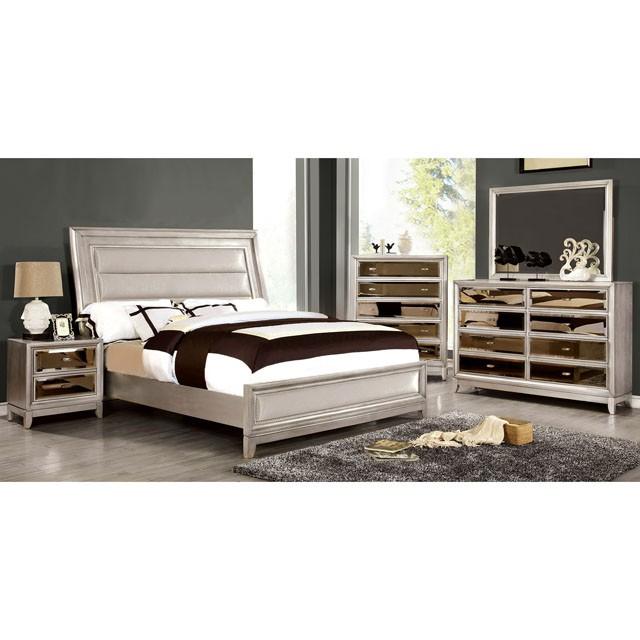 Golva Bed Beige & Black - Big's Furniture (NV) - Multi Location