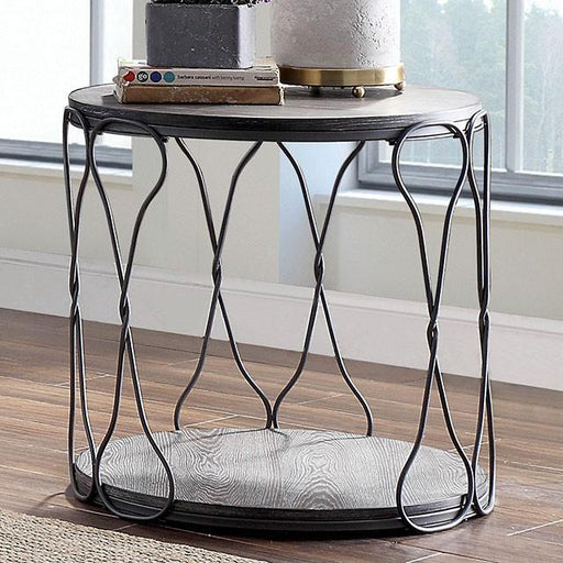 Hawdon Gray End Table - Big's Furniture (NV) - Multi Location