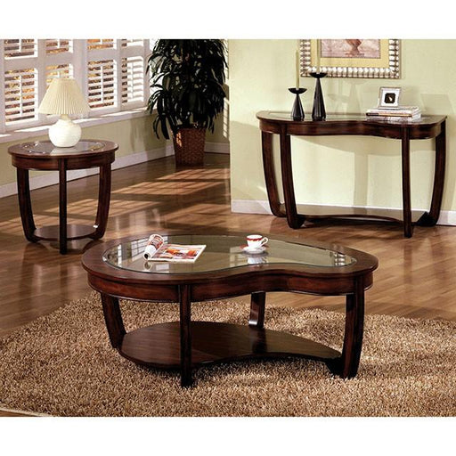 Crystal Falls Dark Cherry End Table - Big's Furniture (NV) - Multi Location