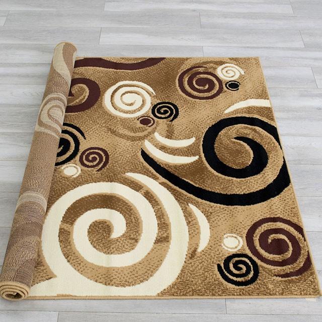Blitar Brown Black, Brown Cream, & Gray 5' X 7' Area Rug - Big's Furniture (NV) - Multi Location