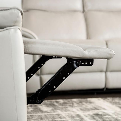 Bienne Recliner Chair White & Black - Big's Furniture (NV) - Multi Location