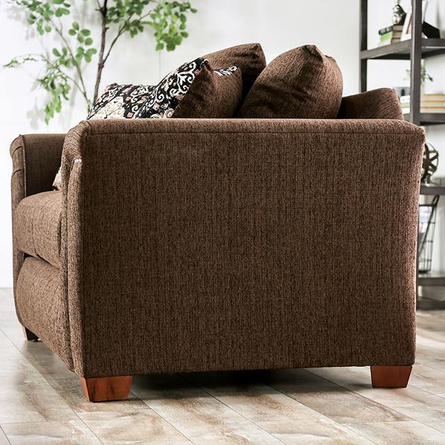BELSIZE Sofa, Chocolate/Tan - Big's Furniture (NV) - Multi Location
